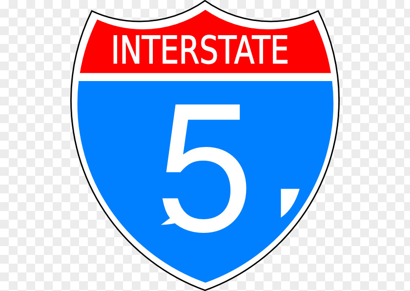 Road Interstate 10 80 40 US Highway System Clip Art PNG