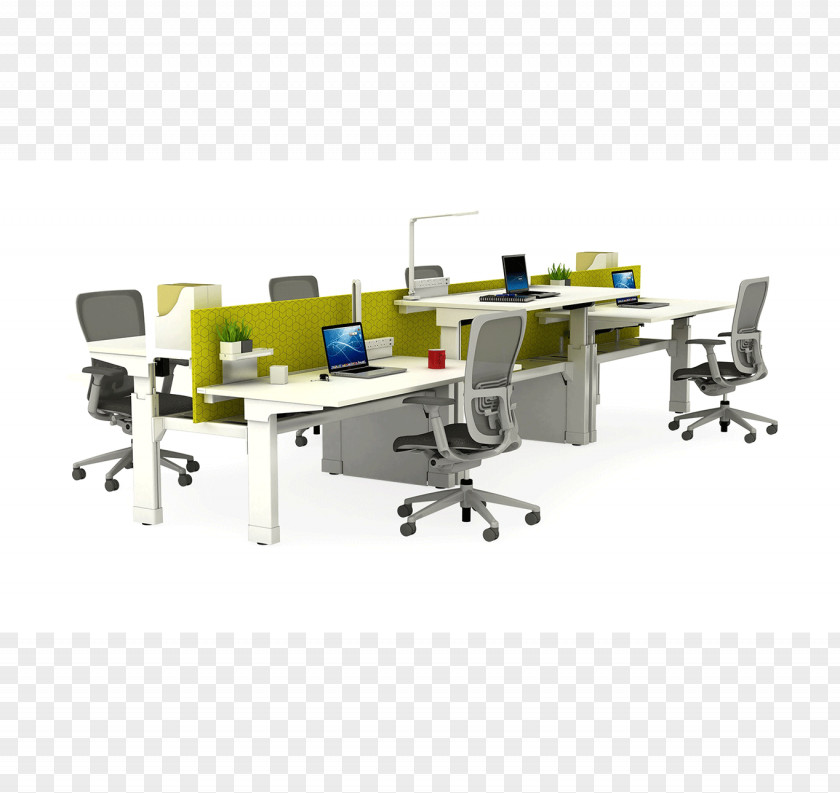 Table Desk Office Haworth Furniture Workstation PNG