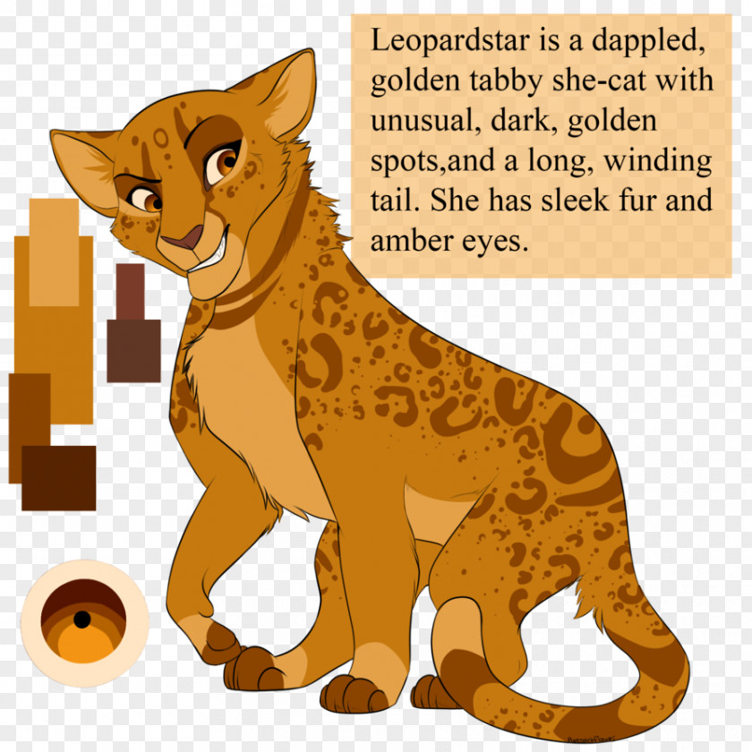Cat Cats Of The Clans Warriors Firestar Leopardstar PNG
