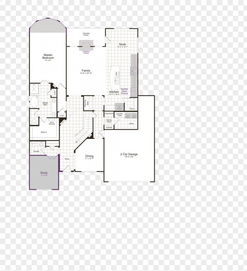 Design Floor Plan Line PNG