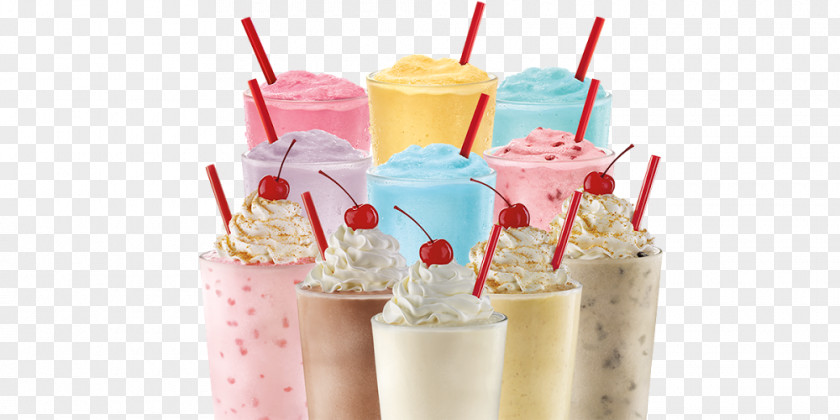 Half Price Slush Milkshake Ice Cream Cake Fast Food PNG