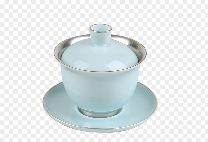 Light Colored Porcelain Cup Saucer Clip Art PNG