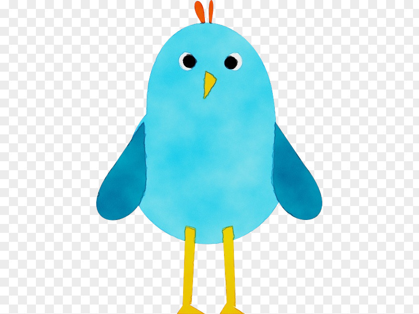Turquoise Bird Beak Toy PNG