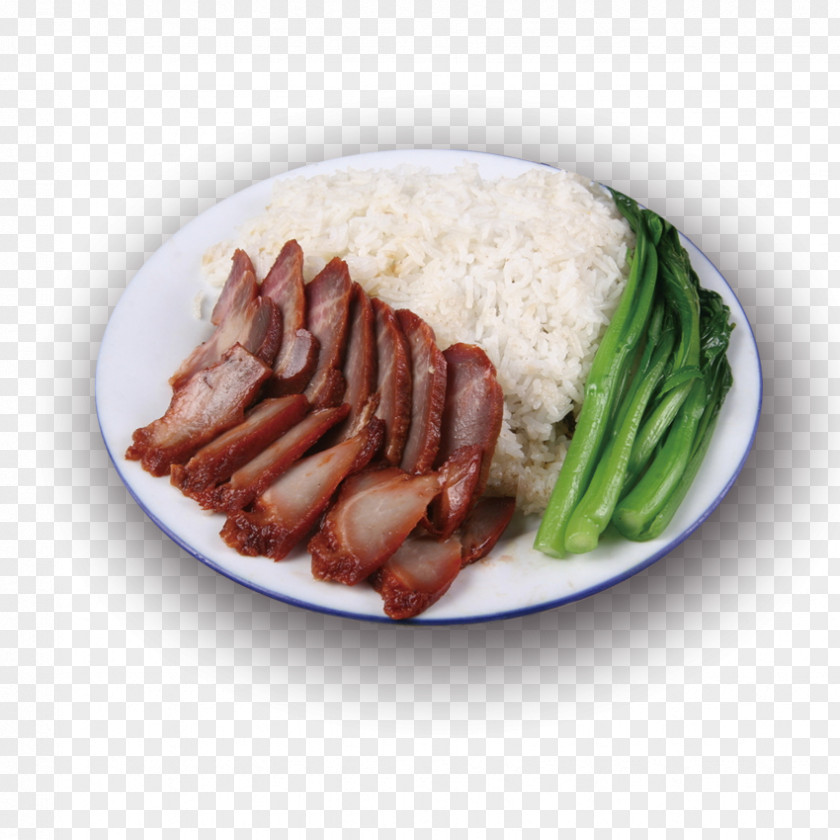 Bacon Bowl Bratwurst Sausage Char Siu Dish PNG