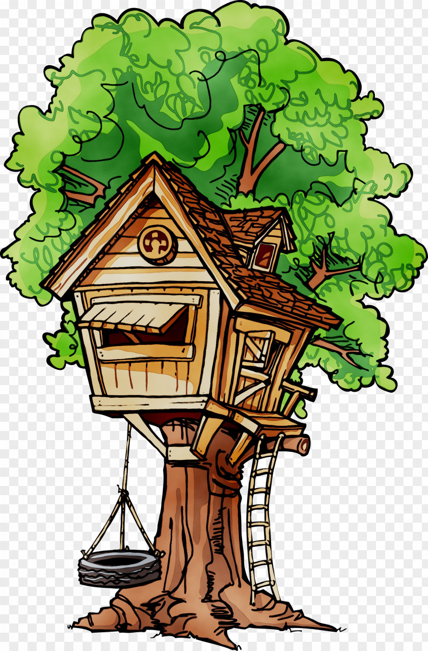 Clip Art Mickey Mouse Tree House Image Illustration PNG