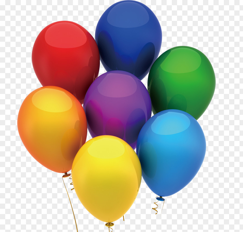 Colorful Balloons Balloon Color Stock Illustration Birthday PNG