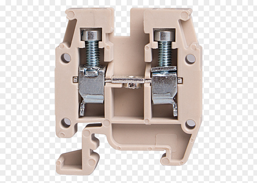 Screw Clamp Terminal DIN Rail Wire PNG
