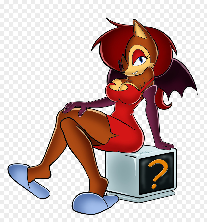 Sonic The Hedgehog Princess Sally Acorn Art Character Vampire PNG