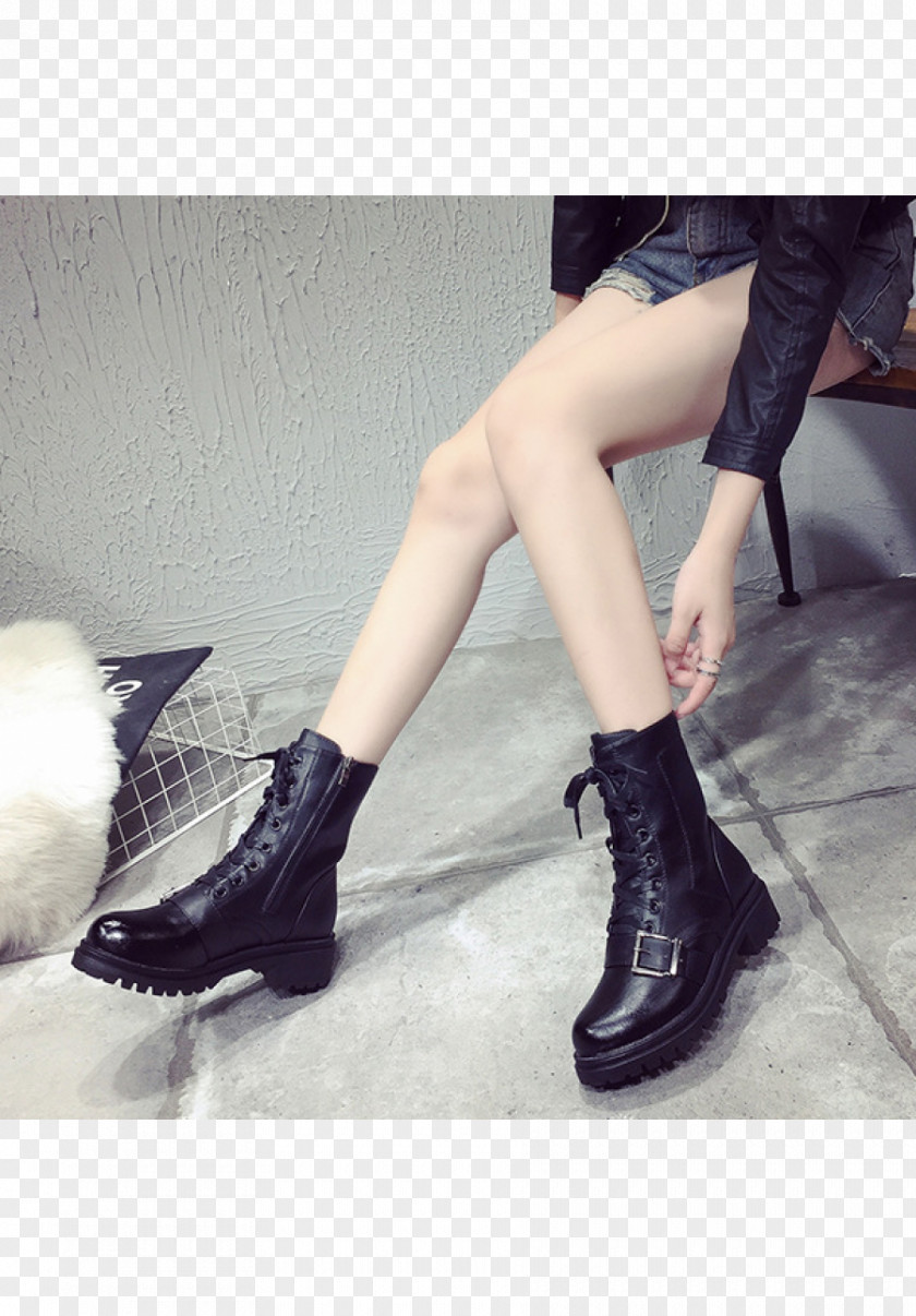 Water Washed Short Boots Sneakers Ankle High-heeled Shoe Calf PNG