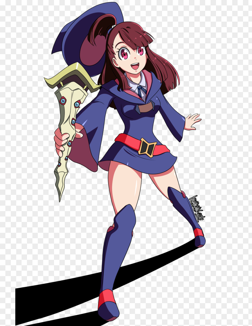 Akko Kagari Fan Art DeviantArt PNG