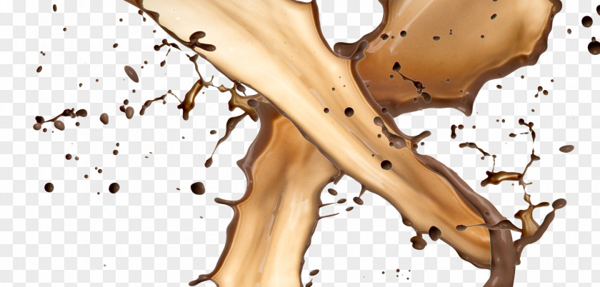 Chocolate Splash Ice Cream Milkshake Milk Hot PNG