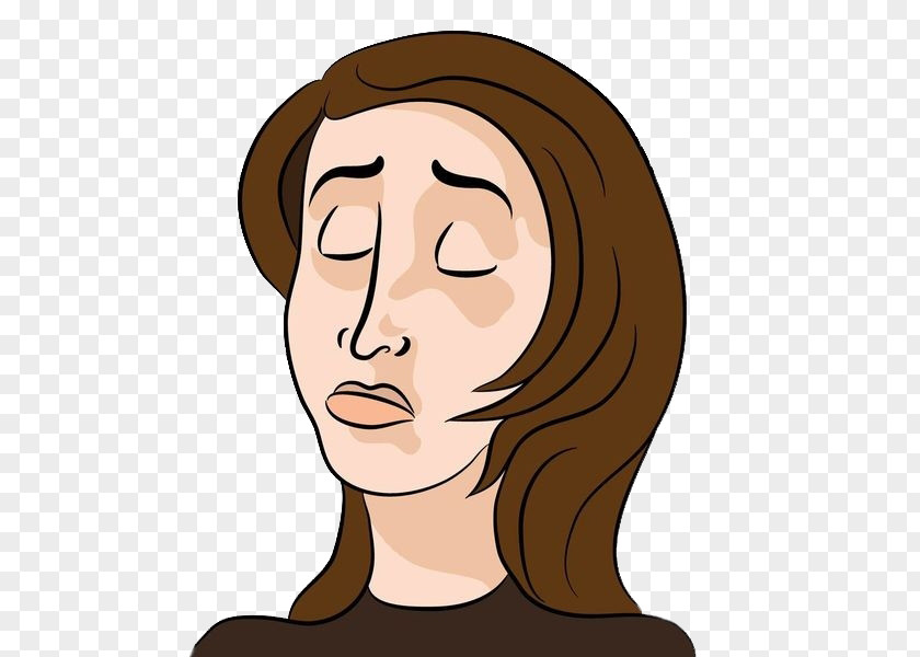 Middle Aged Women Female Cartoon Sadness Royalty-free PNG