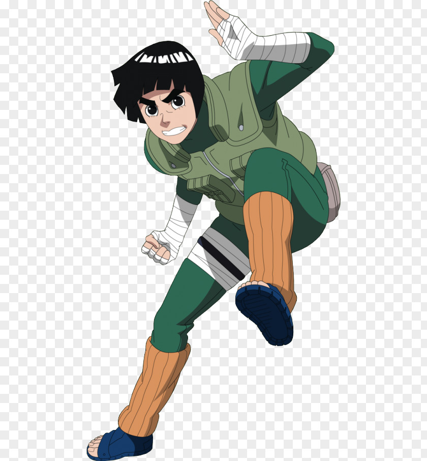 Naruto Rock Lee Uzumaki Might Guy Neji Hyuga PNG