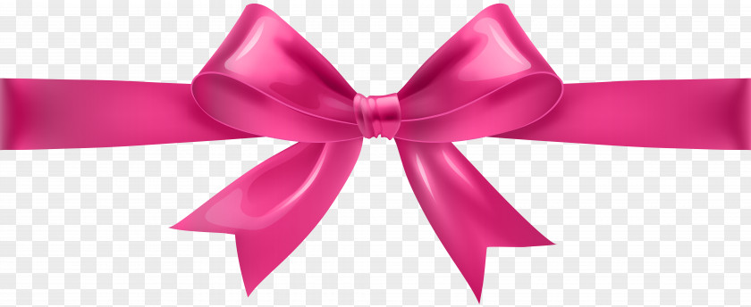 Pink Bow Transparent Clip Art Ribbon PNG