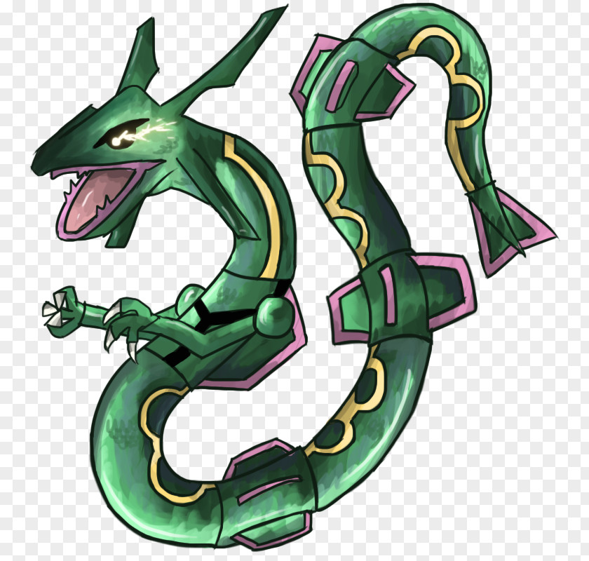 Pixel Art Pokemon Rayquaza Serpent SNAKE'M Clip PNG