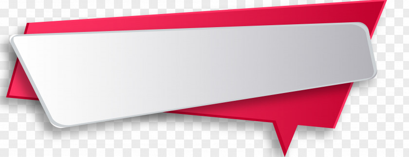 Red Three-dimensional Title Frame Vector Euclidean Adobe Illustrator Icon PNG