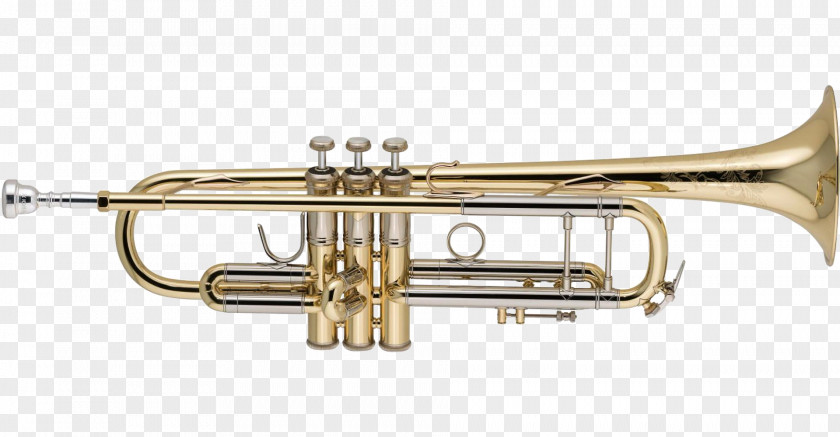 Trumpet And Saxophone Elkhart Stradivarius Vincent Bach Corporation PNG