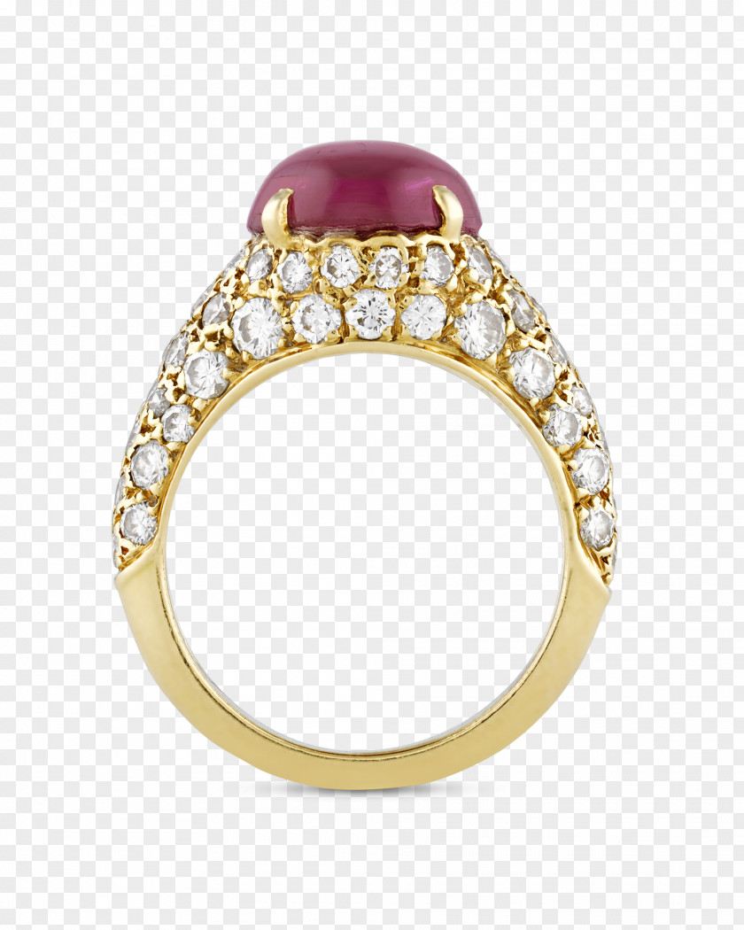 Cobochon Jewelry Jewellery Ring Ruby Gemstone Diamond PNG