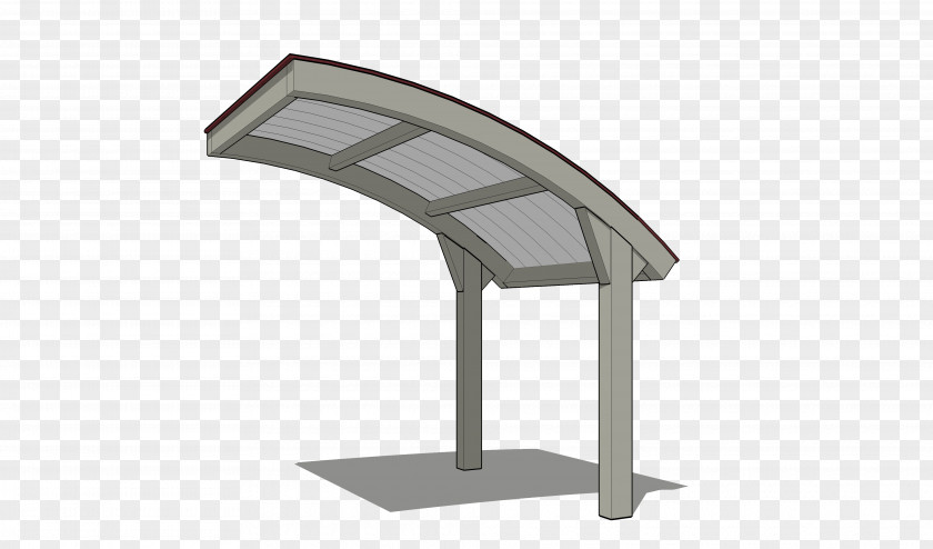 Metal Truss Roof Cantilever Carport Canopy PNG