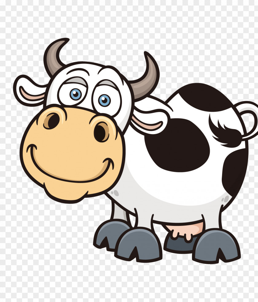 Dairy Cow Cattle Cartoon Royalty-free Clip Art PNG