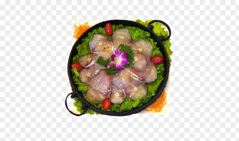Iron Fillets Sashimi Fish Slice Steak Hot Pot Salad PNG