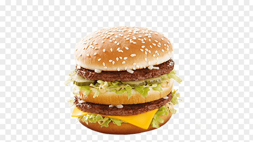 Junk Food Hamburger Cheeseburger McDonald's Big Mac PNG