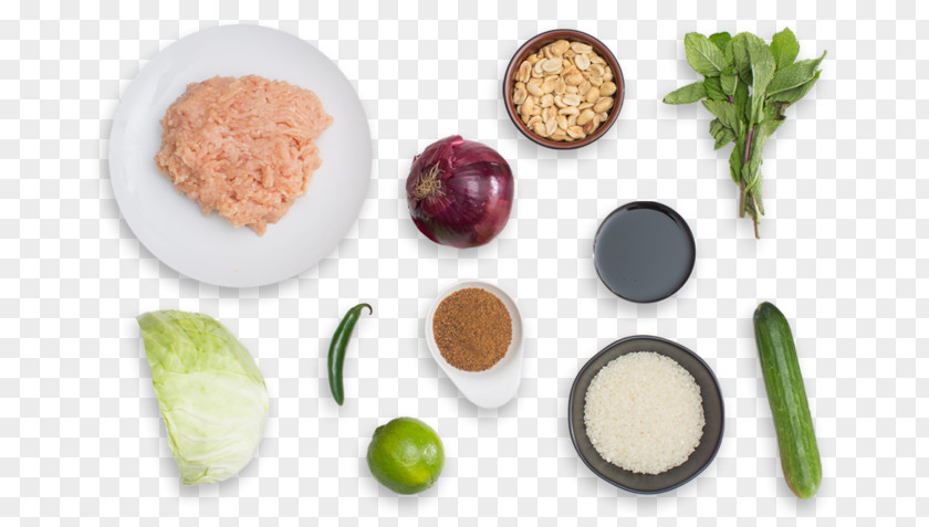 Salad Larb Thai Cuisine Stuffing Recipe Ingredient PNG