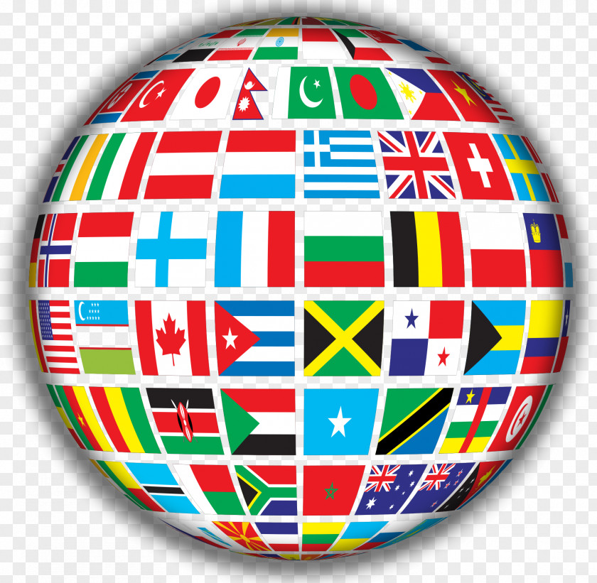 Shading Clipart Globe Flags Of The World PNG