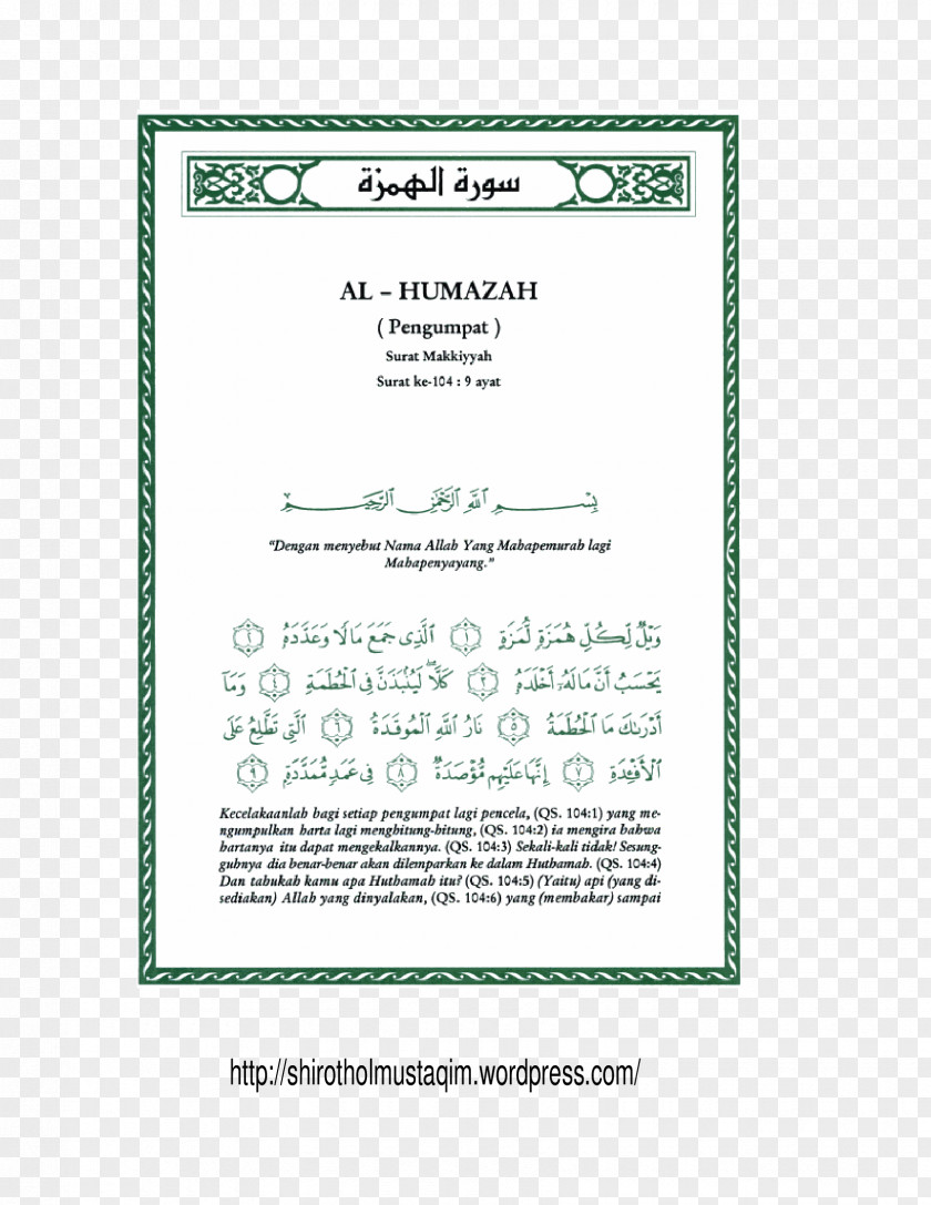 Tafsir Ibn Kathir Al-Mulk Surah Al-Kawthar PNG
