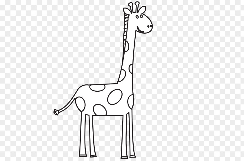 Black And White Animal Photos Giraffe Free Content Clip Art PNG