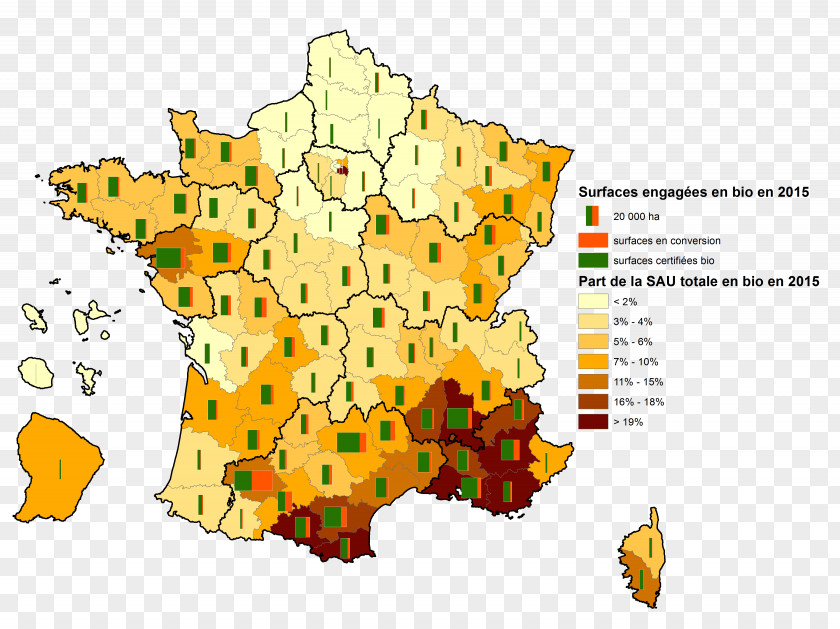 France Organic Food Map Agriculture Farming PNG