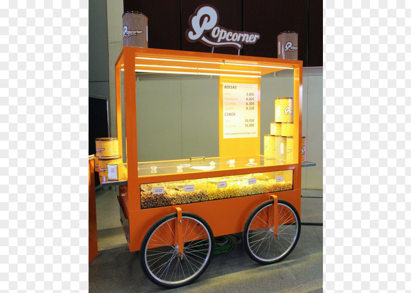 Popcorn Shelf Vehicle Machine PNG