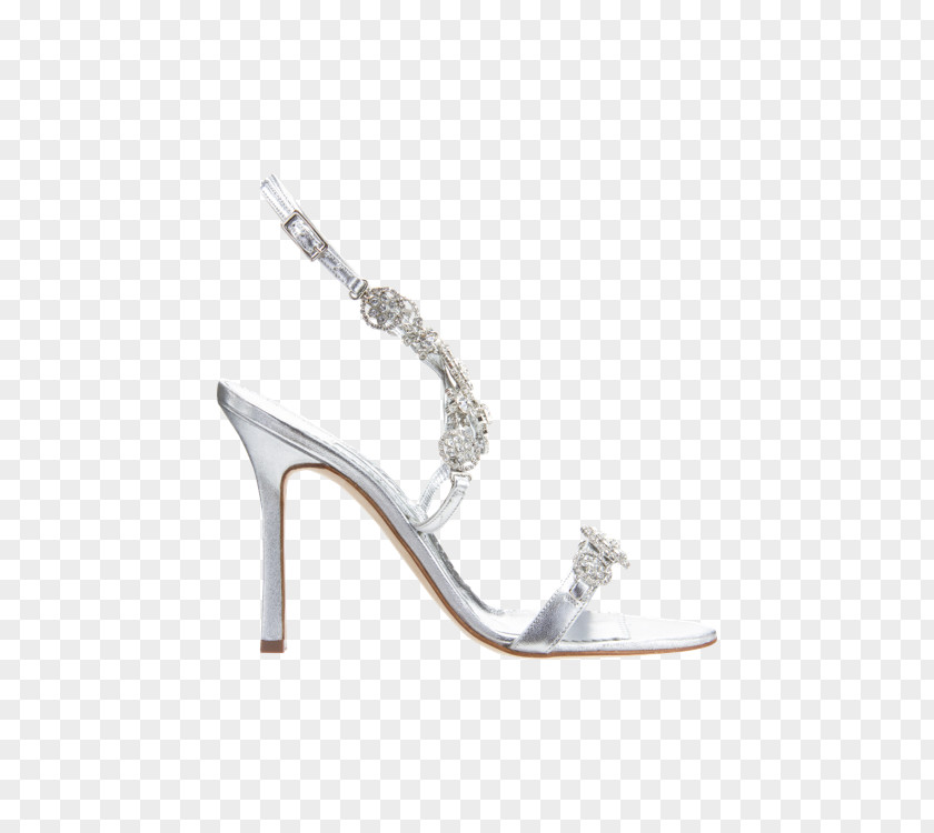 Sandal Silver Shoe PNG