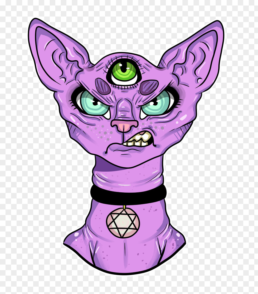 Sphynx Cat Art Drawing Clip PNG