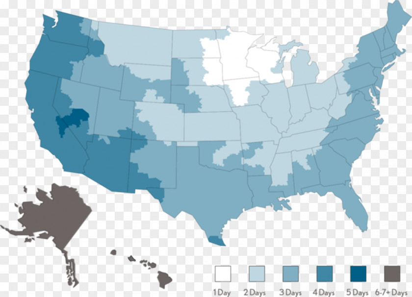 United States Royalty-free Vector Map PNG