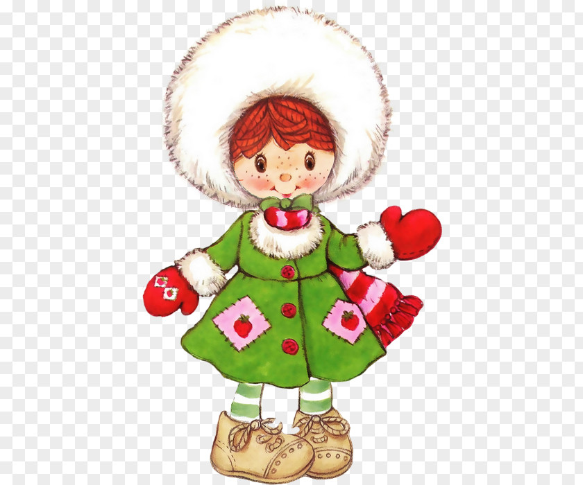 World Of Strawberry Shortcake Christmas Ornament Santa Claus Clip Art PNG