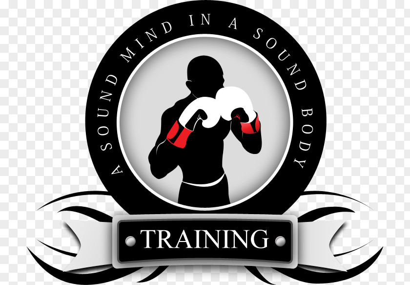 Boxing Logo Fit Boys Club Training PNG
