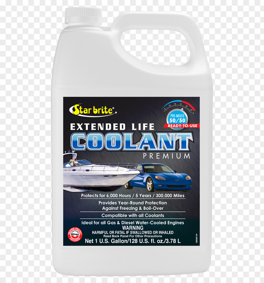 Car Antifreeze Coolant Liquid Label PNG