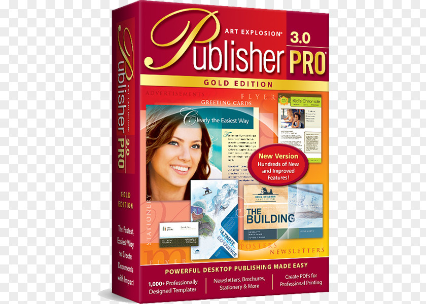 Card Brochure Desktop Publishing Microsoft Publisher Computer Software Printing PNG
