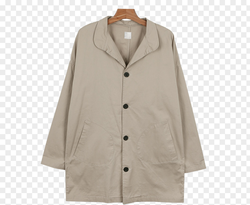 Coat Pocket Beige PNG