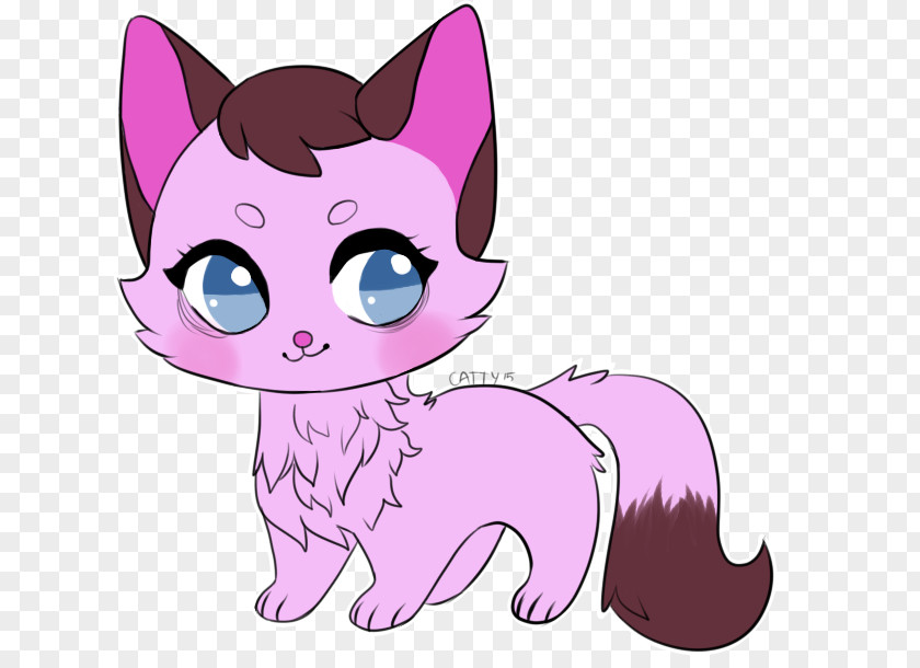 Kitten Cat Drawing Whiskers PNG