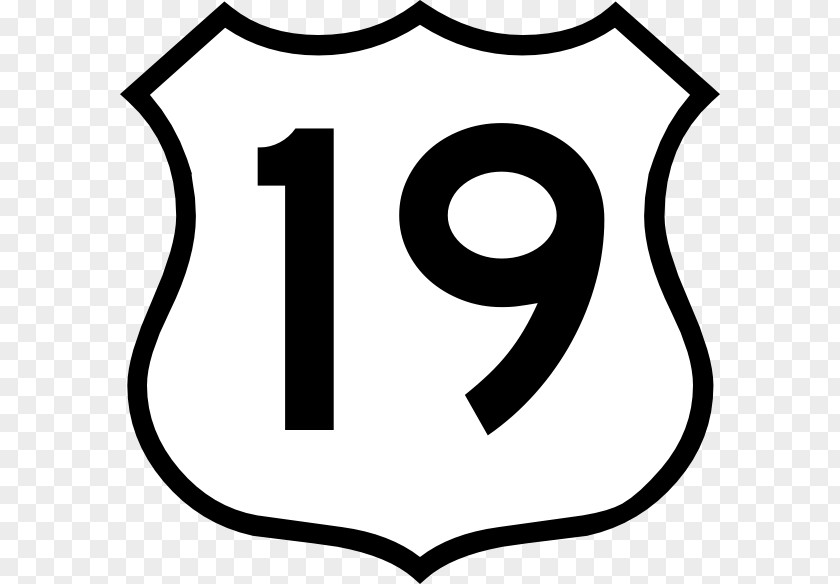 Podium U.S. Route 66 Logo Clip Art PNG