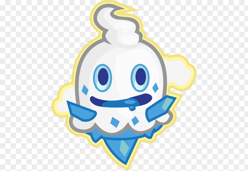 Soft Serve Vanillish Vanillite Vanilluxe Pokémon Art PNG