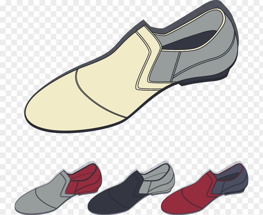 Vector Shoes Slip-on Shoe Dress PNG