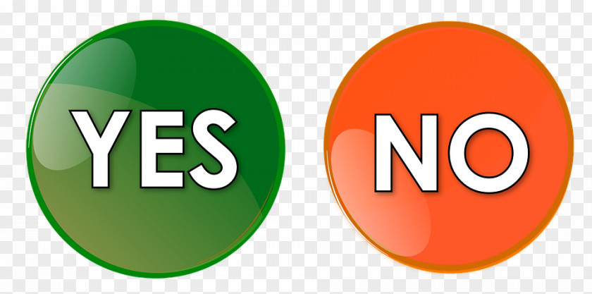 Yes No Button Clip Art PNG