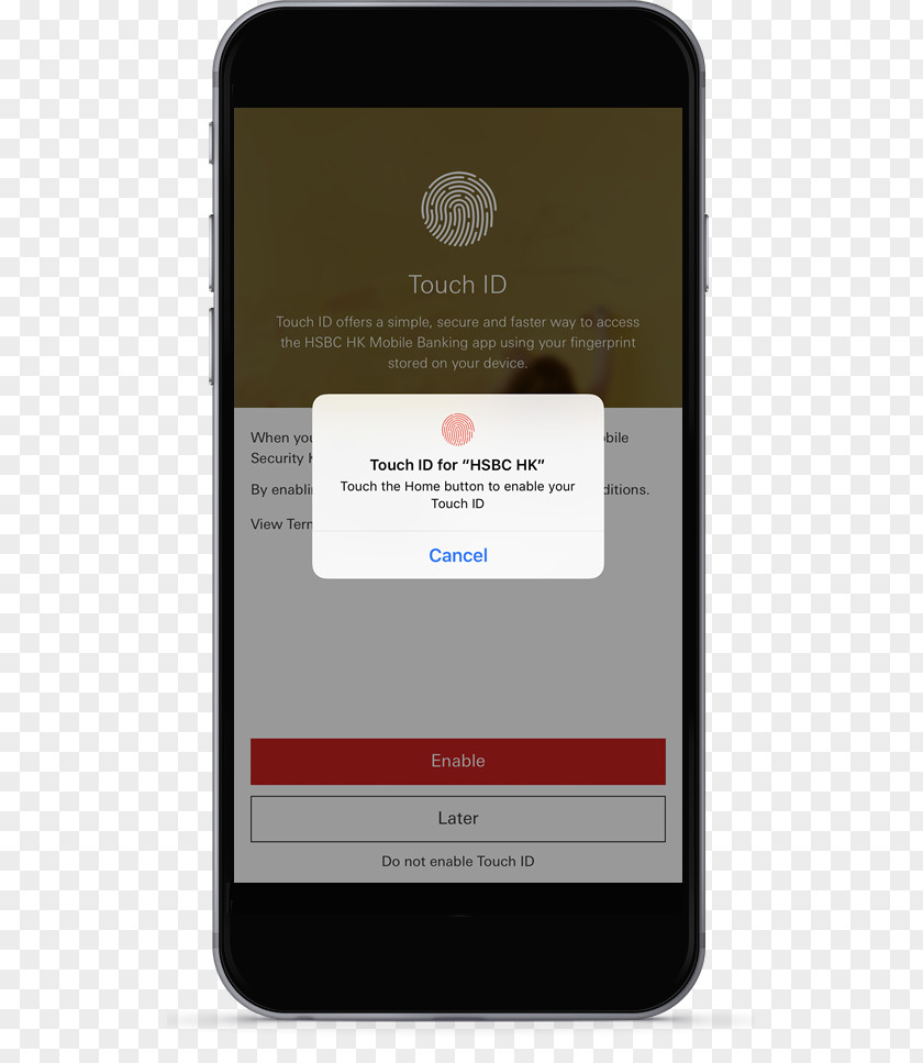 Bank The Hongkong And Shanghai Banking Corporation HSBC USA Mobile Touch ID PNG