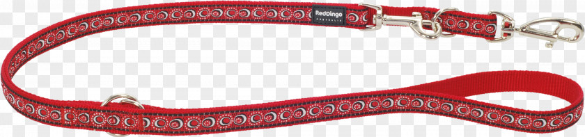 Dog Dingo Leash Collar Hibiscus Red PNG