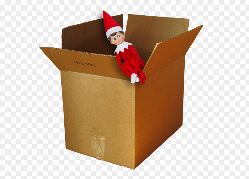 Elf On The Shelf Cardboard Box Paper PNG