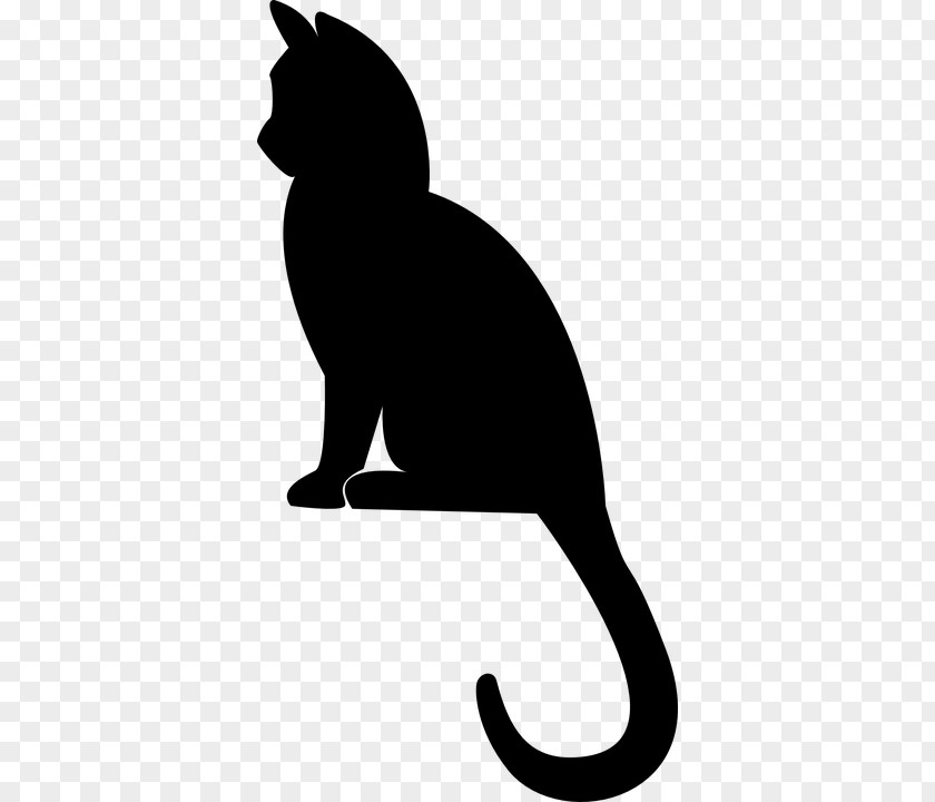Kitten Cat Felidae Silhouette Clip Art PNG