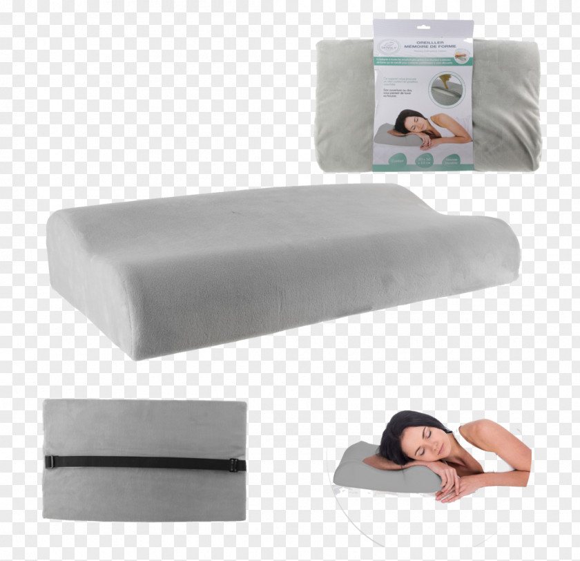 Mattress Memory Foam Pillow Comfort Cushion PNG